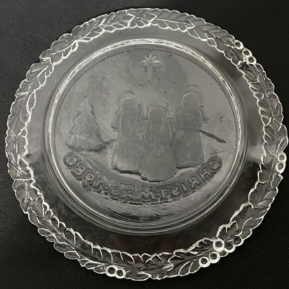 Decorative Christmas plate   - Picture 6 of 6